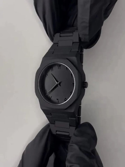 Black Arabic Watch