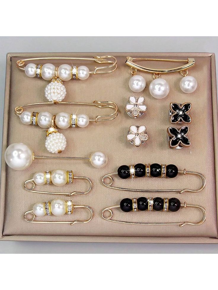 Rhinestone Brooches