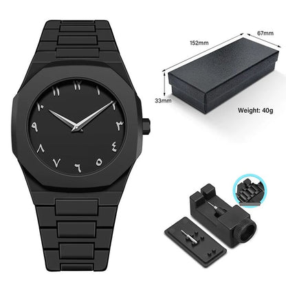 Black Arabic Watch