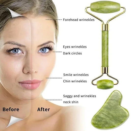 Jade Roller And Gua Sha