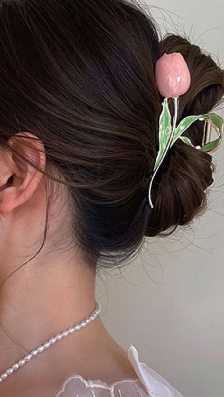Tulip Flower Hairpin